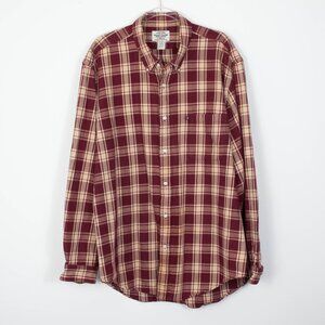Ralph Lauren Jeans Company Mens Plaid Button Down Shirt Size‎ XXL Long Sleeve